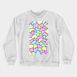 Pastel colorful Crewneck Sweatshirt